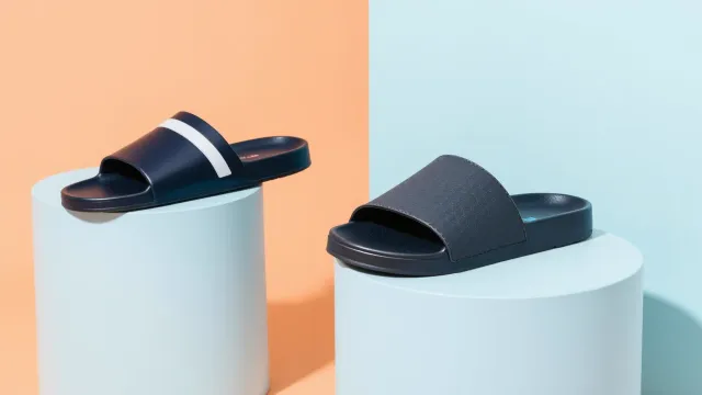 ZR Shoes signature slide, hand-finished in Sheikhupura